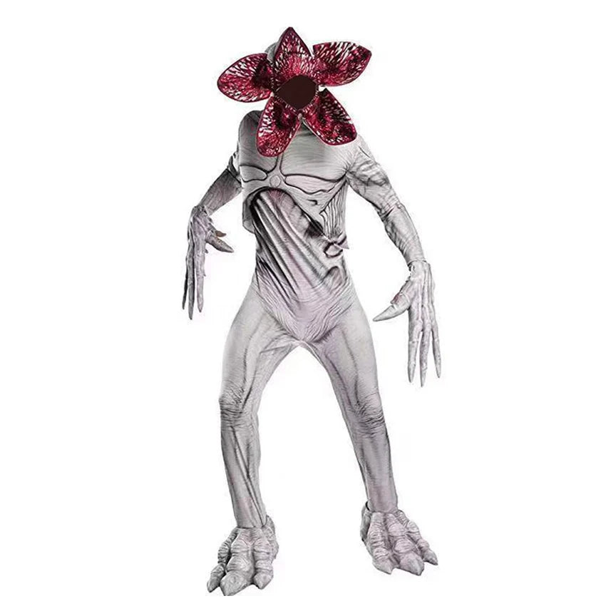 Deluxe Kids Demogorgon Shadow Monster Costume & Chomper Mask Set