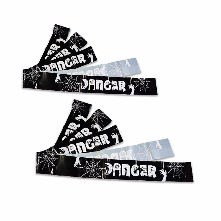 Deluxe Haunted Halloween Warning & Caution Tape Decoration Roll