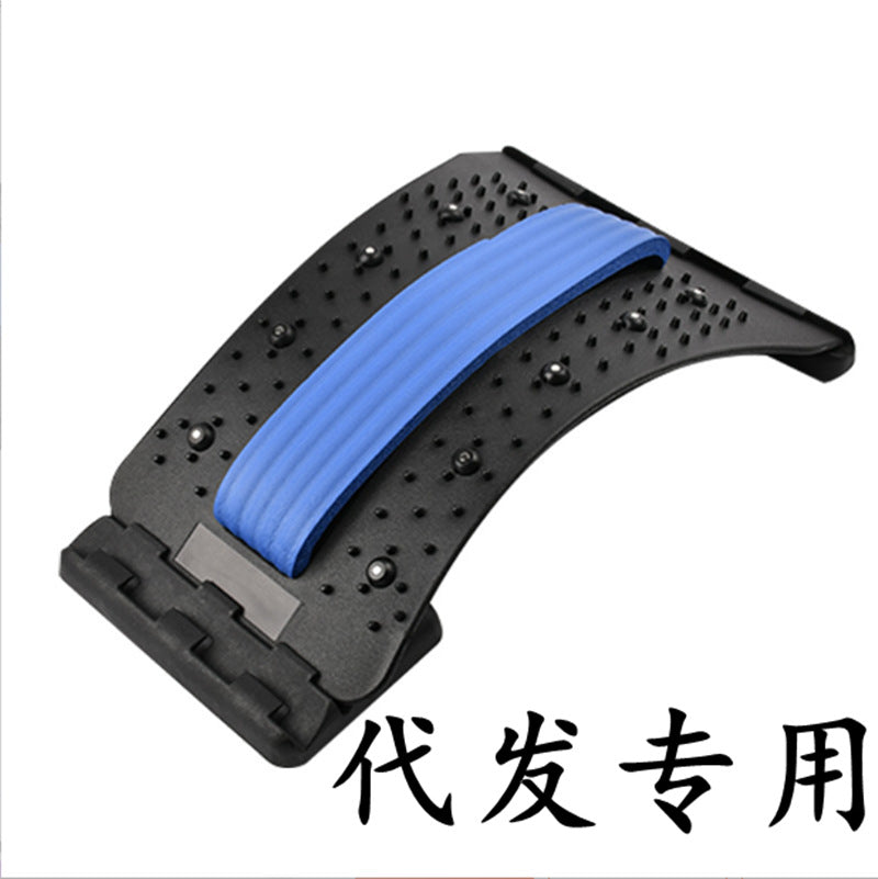 Lumbar soothing device lumbar massager indoor fitness equipment lumbar support stretching traction factory