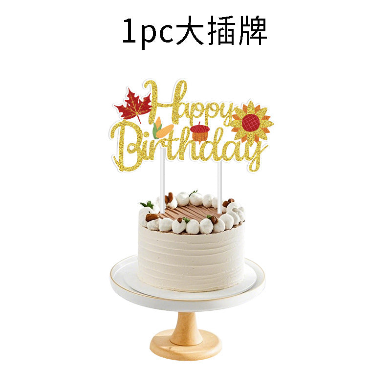 Deluxe Thanksgiving & Autumn Harvest Party Decoration Kit