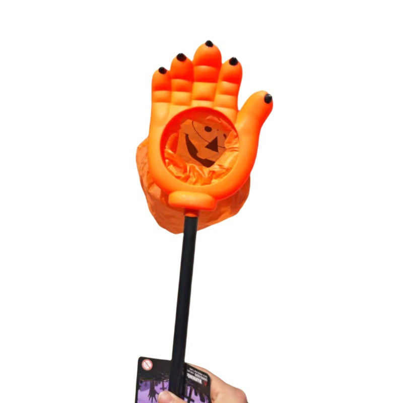Deluxe Halloween Trick-or-Treat Candy Grabber Bag with Handle