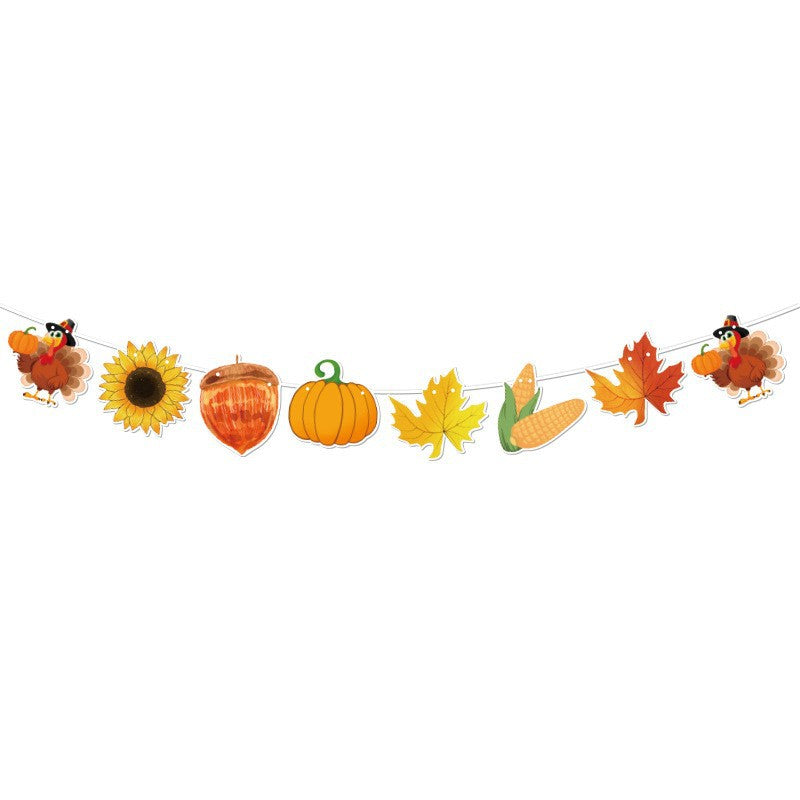 Deluxe Thanksgiving & Autumn Harvest Party Decoration Kit