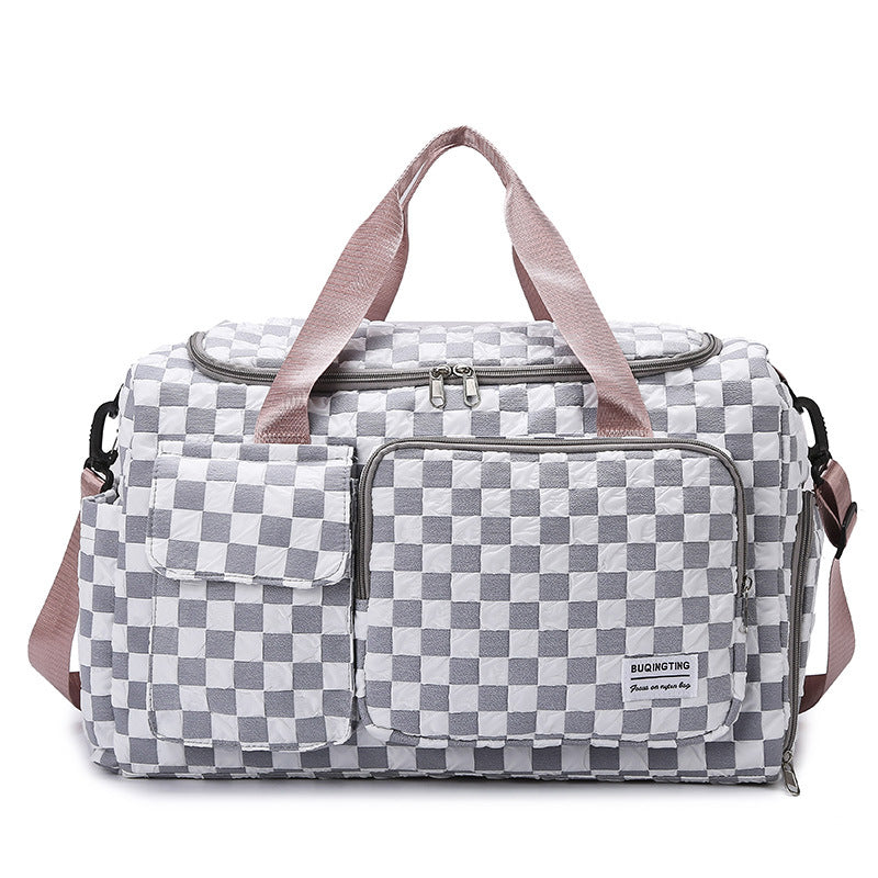 2025 Fashionable New Sports Fitness Bag Large Capacity Dry and Wet Separation Sports Bag Women's Shoulder Crossbody Fitness Yoga