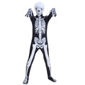 Deluxe 3D Halloween Skeleton & Monster Full-Body Jumpsuit (Kids & Adults)