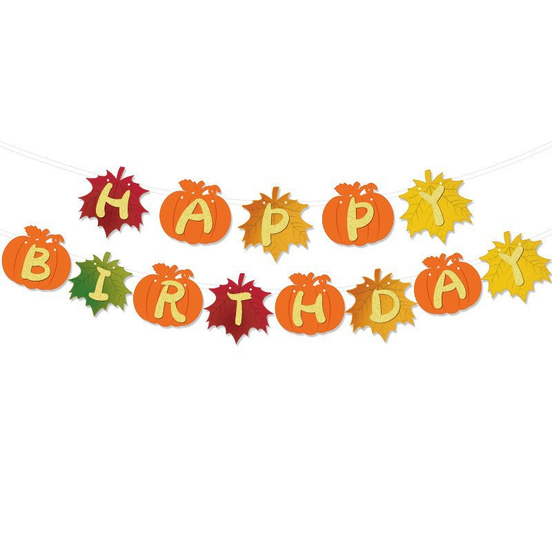 Deluxe Thanksgiving & Autumn Harvest Party Decoration Kit