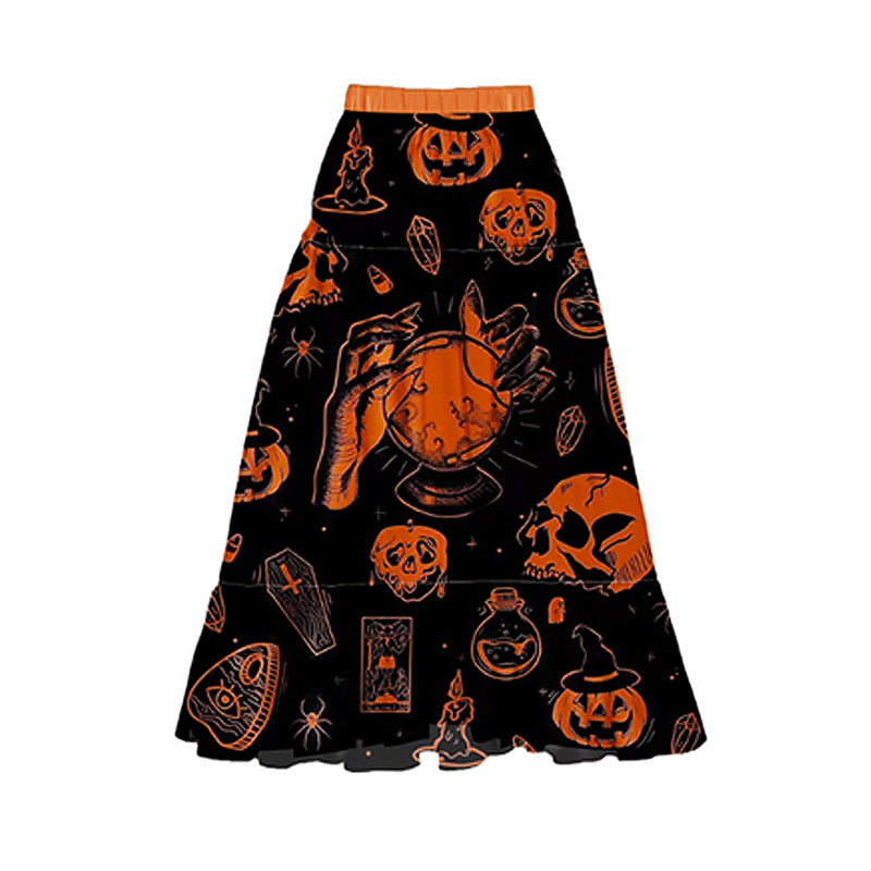 Deluxe Halloween High-Waisted Bikini, Skirt & Devil Swimsuit Collection