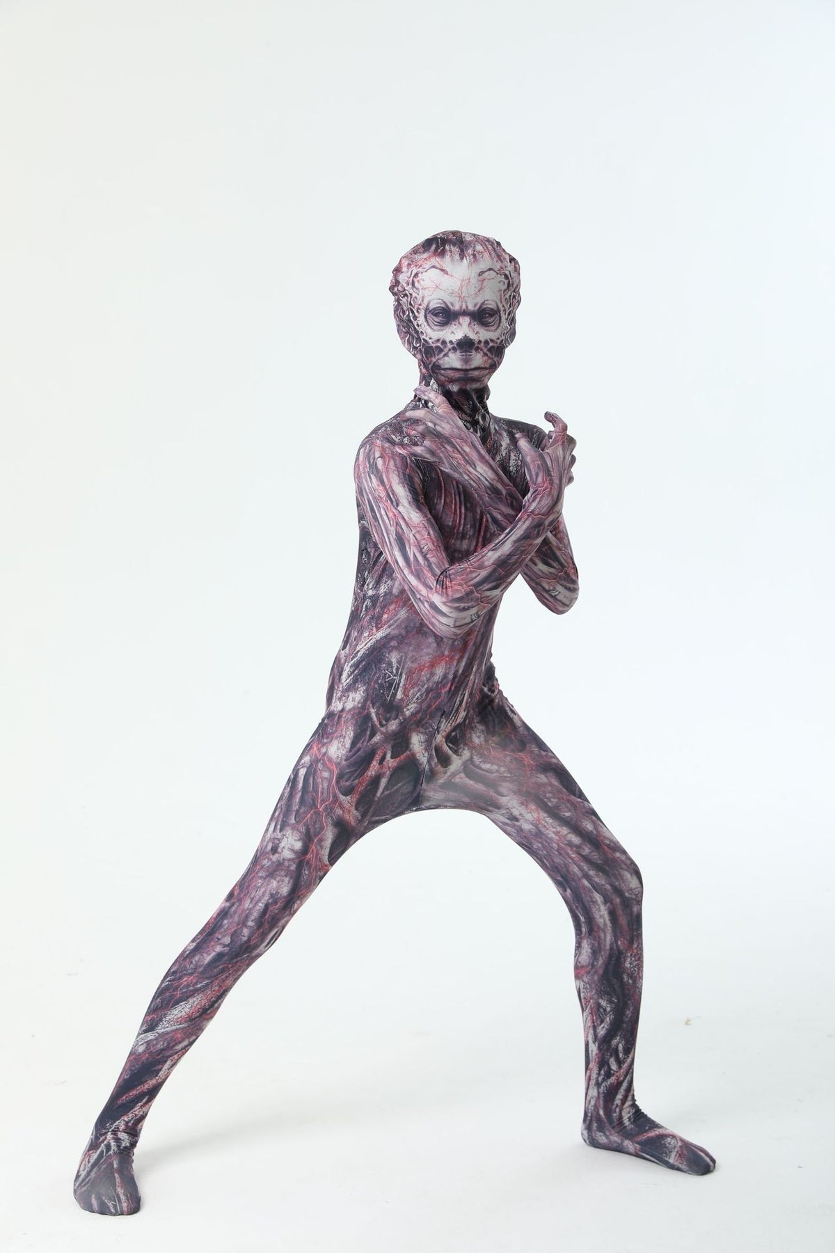 Deluxe 3D Halloween Skeleton & Monster Full-Body Jumpsuit (Kids & Adults)