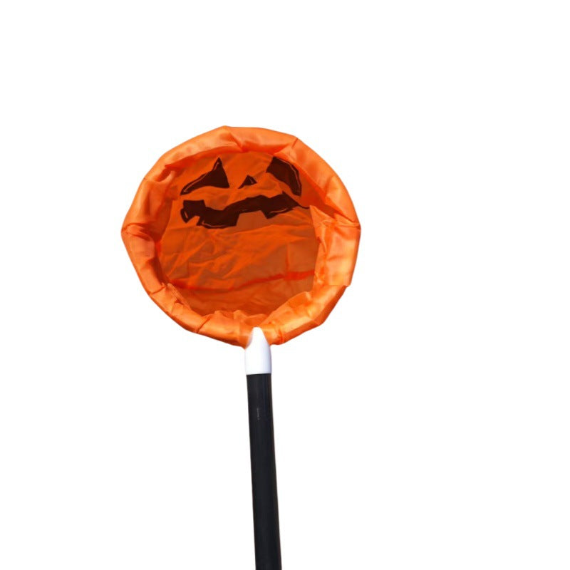 Deluxe Halloween Trick-or-Treat Candy Grabber Bag with Handle