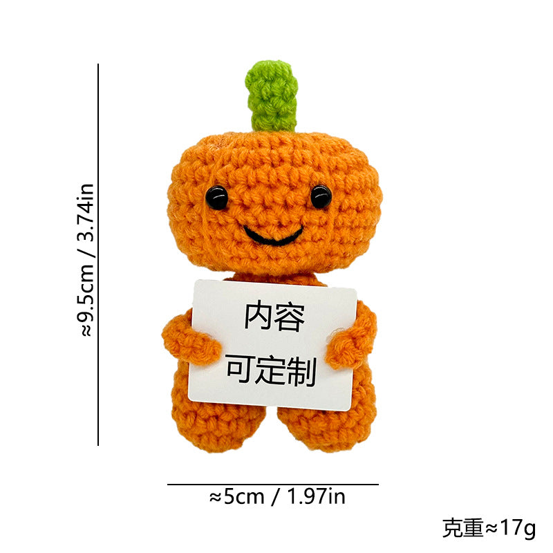 Deluxe Handmade Crochet Halloween Ghost Plush & Keychain