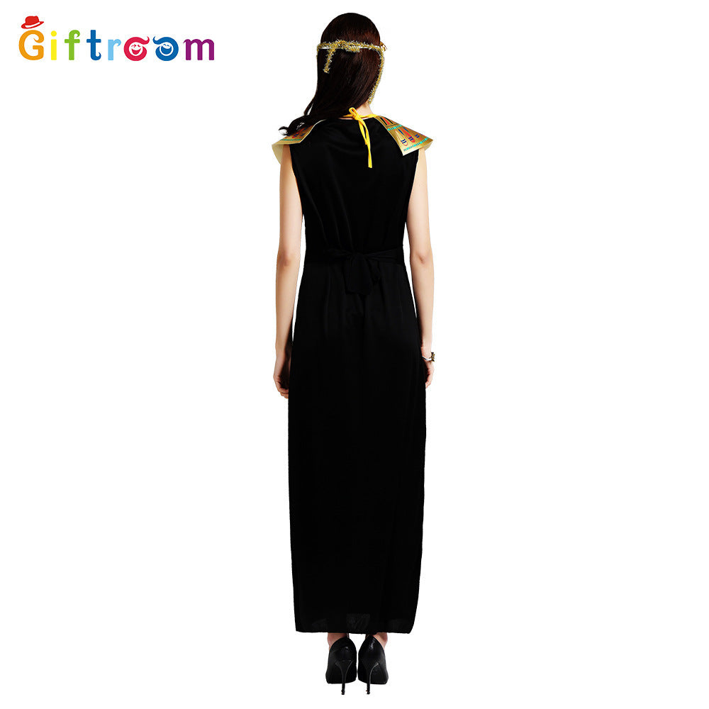 Deluxe Egyptian Pharaoh & Cleopatra Halloween Costume & Accessory Set