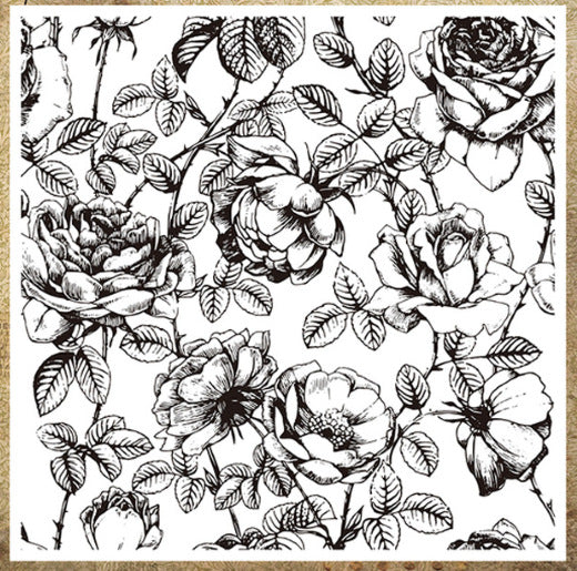 Deluxe Vintage Gothic Skull Clear Stamps for Journaling & DIY Crafts