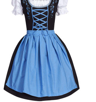Deluxe Bavarian Beer Maid Dirndl Costume Dress