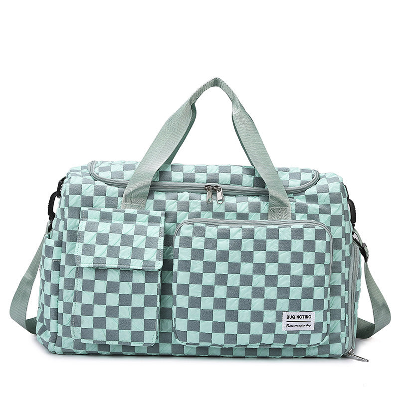 2025 Fashionable New Sports Fitness Bag Large Capacity Dry and Wet Separation Sports Bag Women's Shoulder Crossbody Fitness Yoga