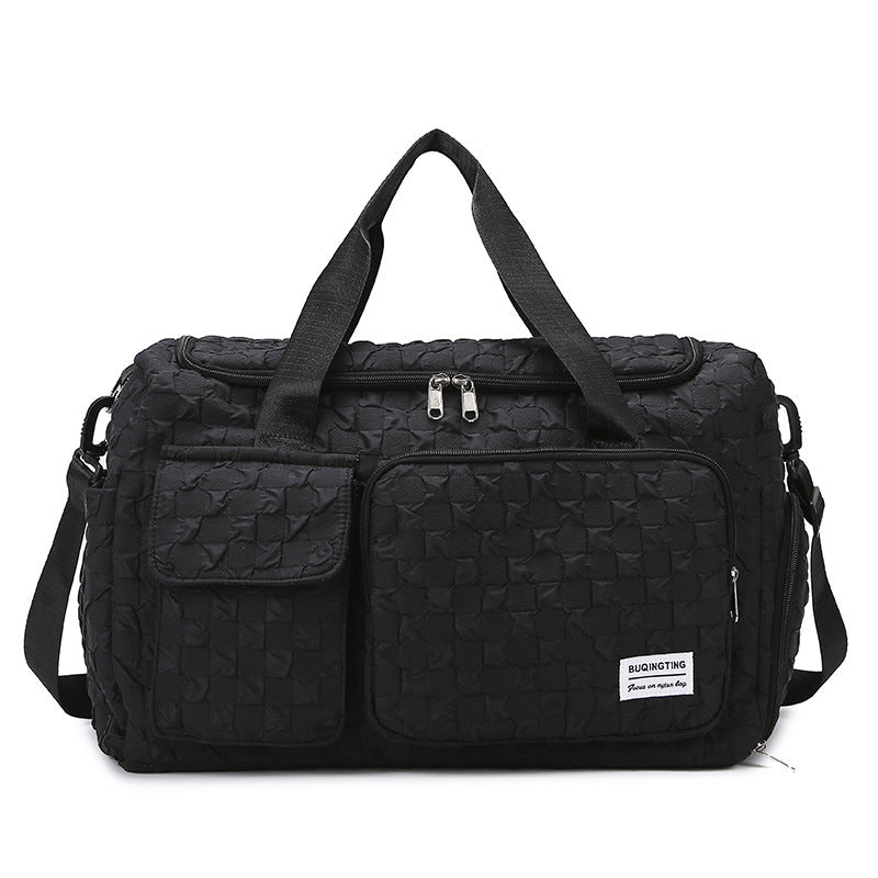 2025 Fashionable New Sports Fitness Bag Large Capacity Dry and Wet Separation Sports Bag Women's Shoulder Crossbody Fitness Yoga