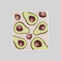 Kitchen Sponge Dishcloth Wholesale Multifunctional Water-Absorbing and Oil-Removing Scouring Pad Non-Woven Fabric German Wood Pulp Cotton Rag