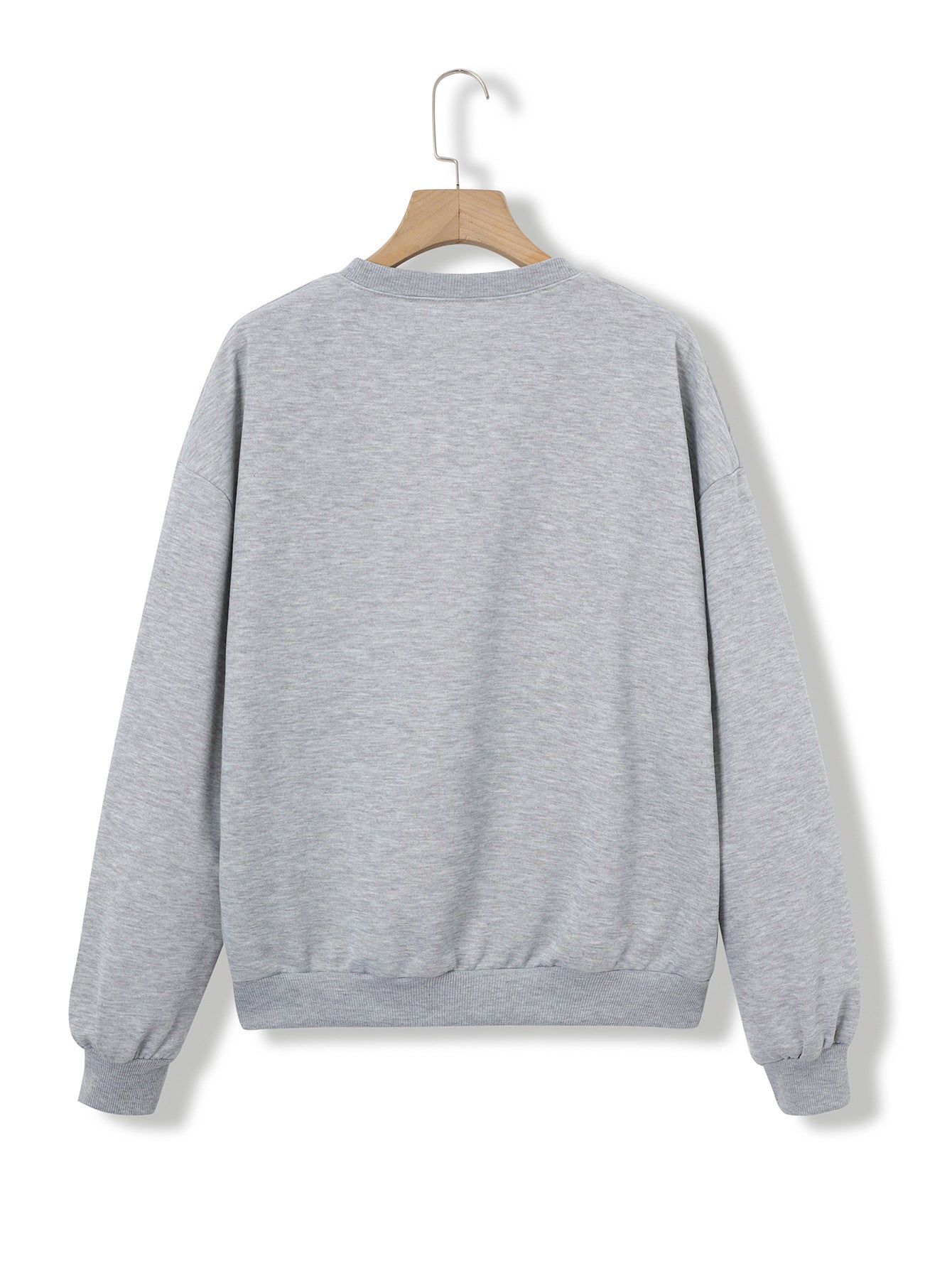Deluxe Halloween Pumpkin Skull Graphic Crewneck Sweatshirt
