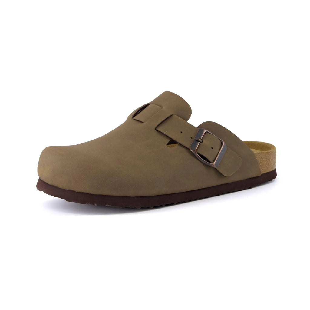 Bebealy Fashion Clogs for Women and Men Womens Suede Clogs-Mules Womens Mens House Slipers with Arch Support Soft Home Slippers