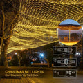 Christmas Decorations Lamp LED Fishing Net Light Outdoor Waterproof Street Tree Decoration Light Wedding Festival Mesh Light