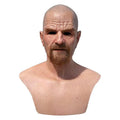 New Silicone Halloween Party Mask Bald Old Man Headgear Cosplay Props Photography Accessories Halloween Costume Accessories