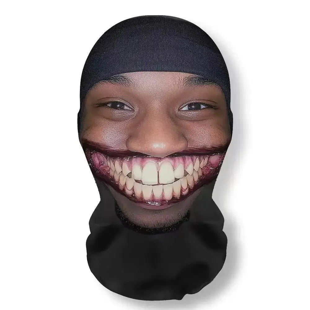 Deluxe Halloween Horror & Prank 3D Full-Face Balaclava Mask