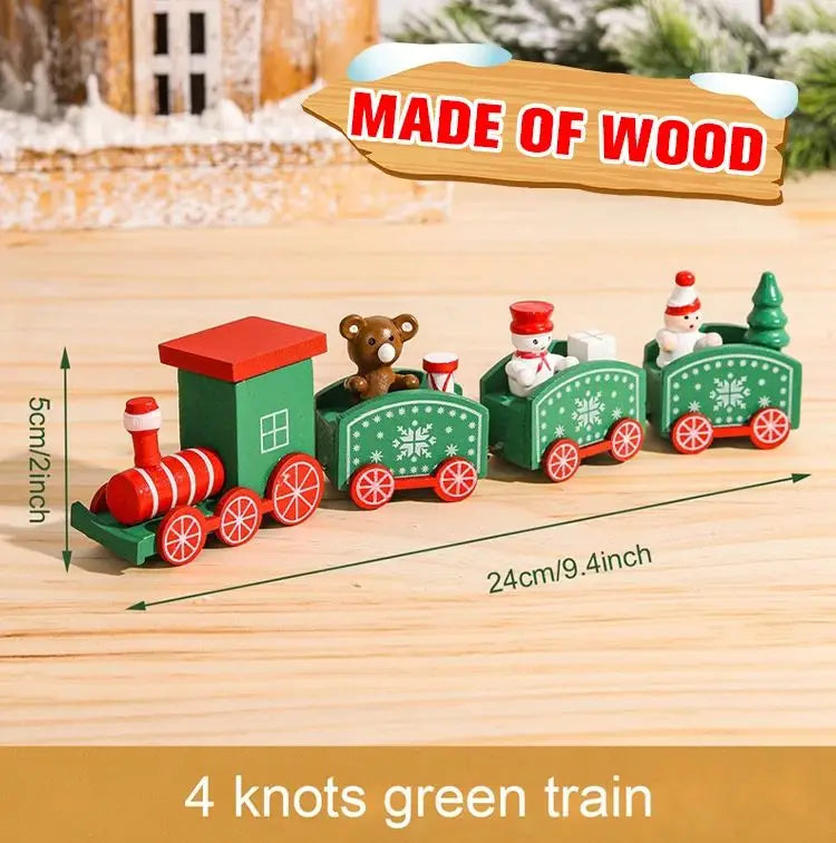 Christmas Train Merry Christmas Decorations For Home 2026 Cristmas Ornament Xmas Navidad Noel Gifts Happy New Year 2027 Gifts