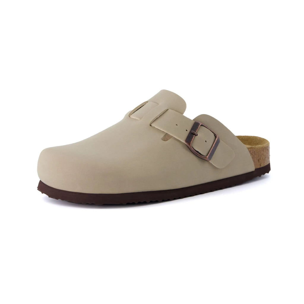 Bebealy Fashion Clogs for Women and Men Womens Suede Clogs-Mules Womens Mens House Slipers with Arch Support Soft Home Slippers
