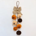 Rustic Knitted Fabric Pumpkins for Thanksgiving & Fall Decor