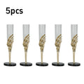 Halloween Decorations Retro Goblet Tableware Skeleton Hand Arm Design Plastic Champagne Flutes Halloween Party Bar Accessories