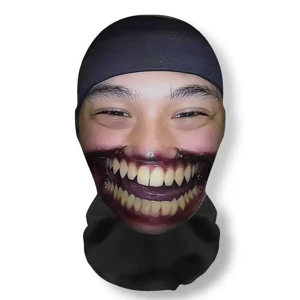 Deluxe Halloween Horror & Prank 3D Full-Face Balaclava Mask