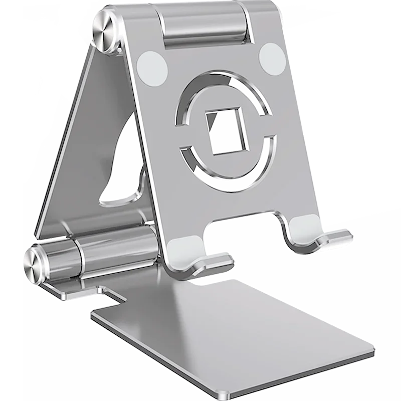 Aluminum Alloy Desktop Mobile Phone Stand Foldable iPad Tablet Support Cell Phone Desk Bracket Lazy Holder For Smartphone Mount