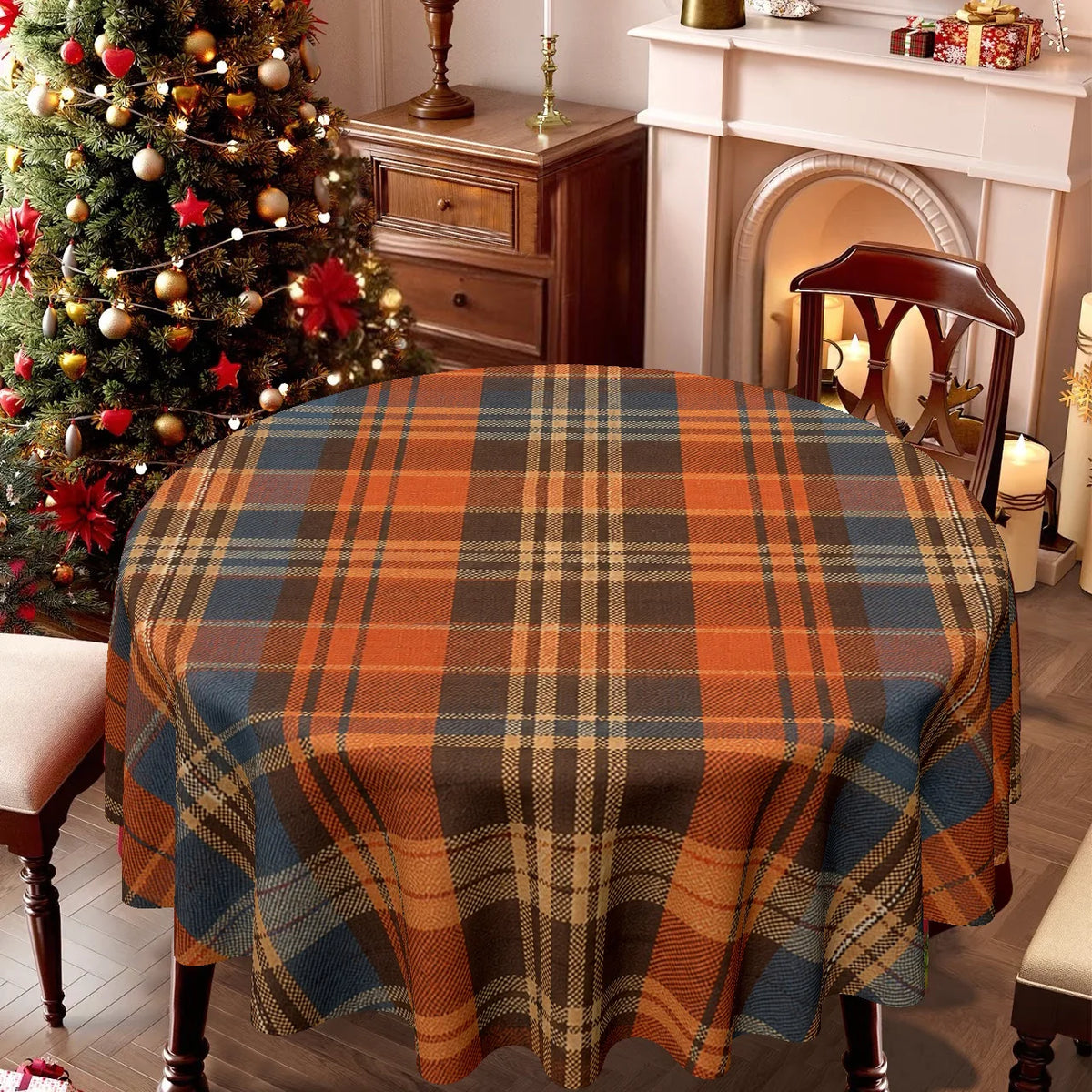Vintage-Style Lace Table Runner for Thanksgiving & Holiday Gatherings