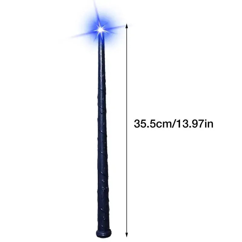 Children Lighting Up Magic Wands, Wizard Wand Style, Halloween Props, Party Costumes Light-up Accessories